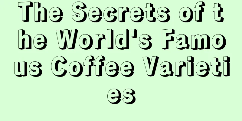 The Secrets of the World's Famous Coffee Varieties