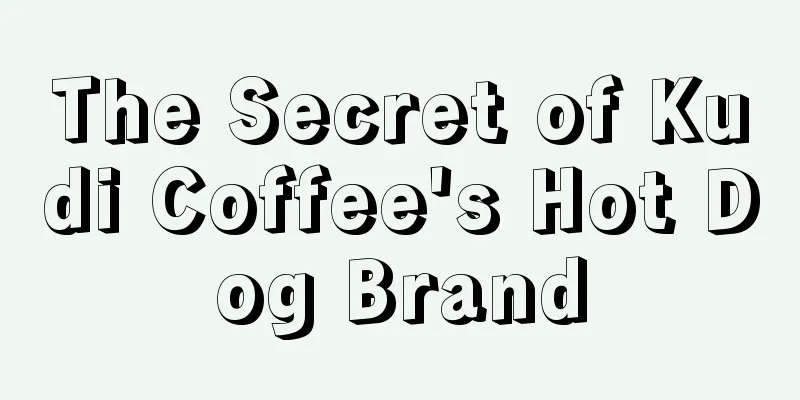 The Secret of Kudi Coffee's Hot Dog Brand