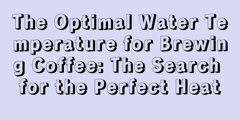 The Optimal Water Temperature for Brewing Coffee: The Search for the Perfect Heat