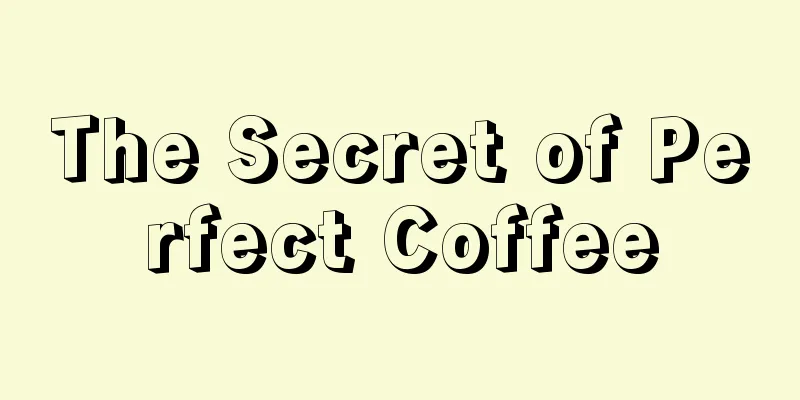 The Secret of Perfect Coffee