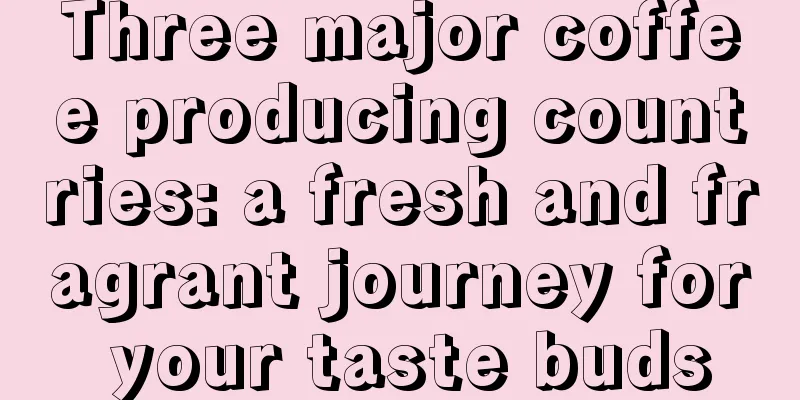 Three major coffee producing countries: a fresh and fragrant journey for your taste buds