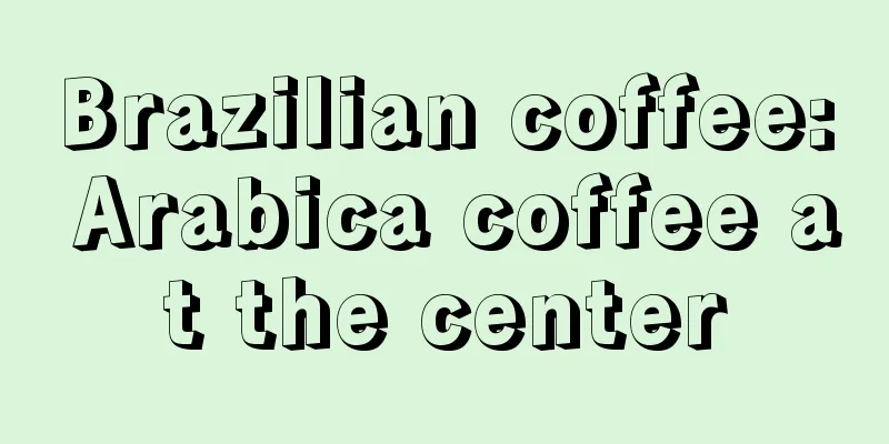 Brazilian coffee: Arabica coffee at the center