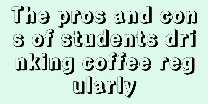 The pros and cons of students drinking coffee regularly