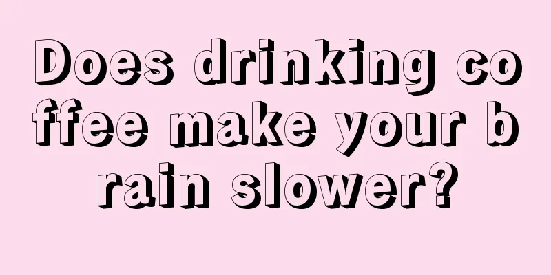 Does drinking coffee make your brain slower?