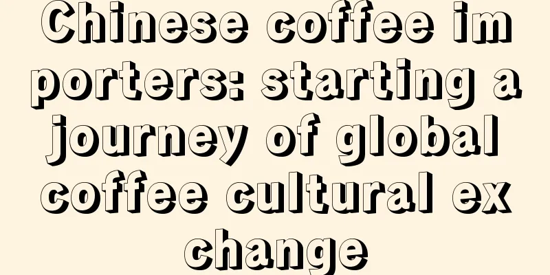 Chinese coffee importers: starting a journey of global coffee cultural exchange