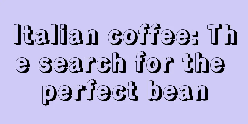 Italian coffee: The search for the perfect bean