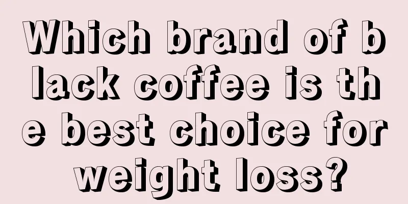 Which brand of black coffee is the best choice for weight loss?