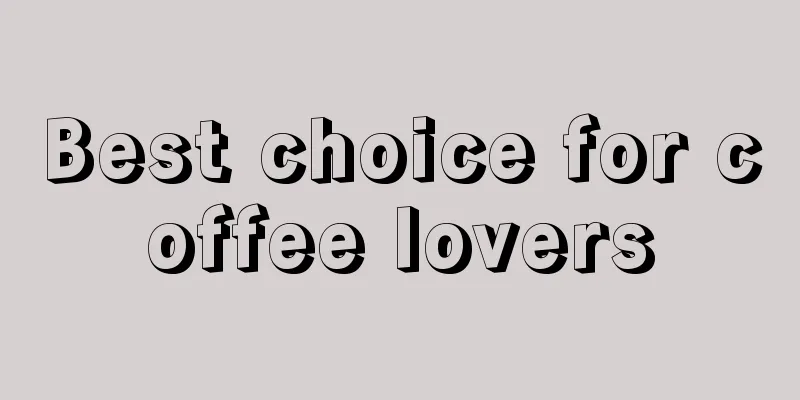 Best choice for coffee lovers