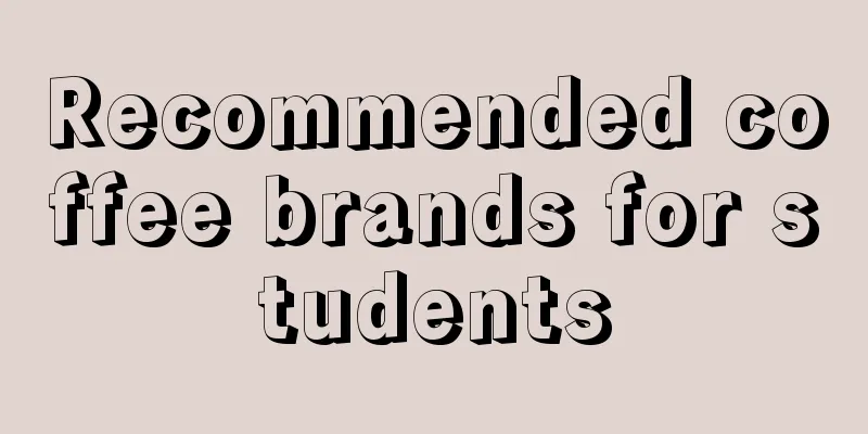 Recommended coffee brands for students