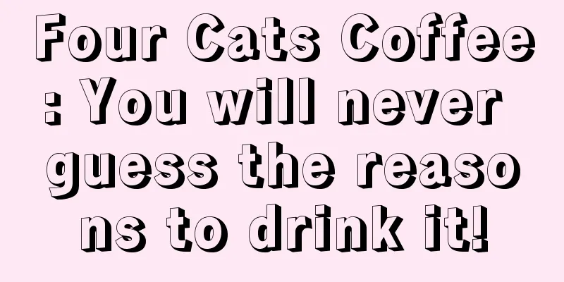 Four Cats Coffee: You will never guess the reasons to drink it!