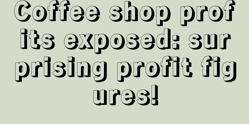 Coffee shop profits exposed: surprising profit figures!