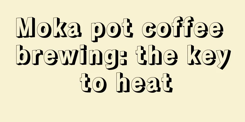 Moka pot coffee brewing: the key to heat