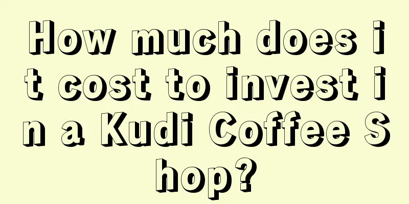 How much does it cost to invest in a Kudi Coffee Shop?