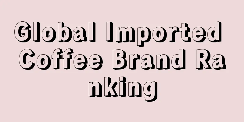 Global Imported Coffee Brand Ranking