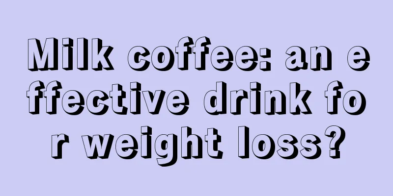 Milk coffee: an effective drink for weight loss?