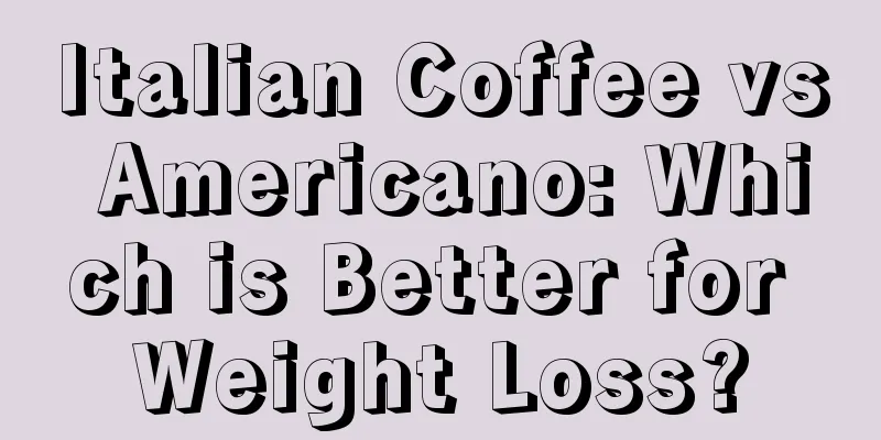 Italian Coffee vs Americano: Which is Better for Weight Loss?