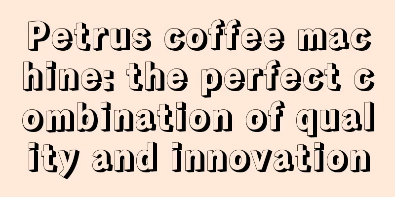 Petrus coffee machine: the perfect combination of quality and innovation