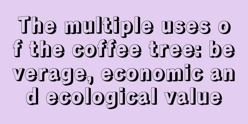 The multiple uses of the coffee tree: beverage, economic and ecological value