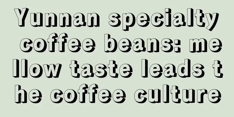 Yunnan specialty coffee beans: mellow taste leads the coffee culture