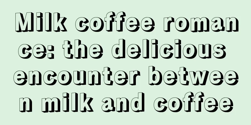 Milk coffee romance: the delicious encounter between milk and coffee