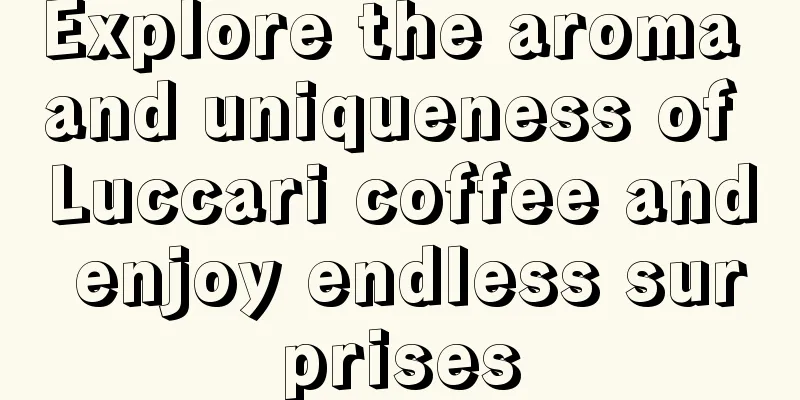 Explore the aroma and uniqueness of Luccari coffee and enjoy endless surprises