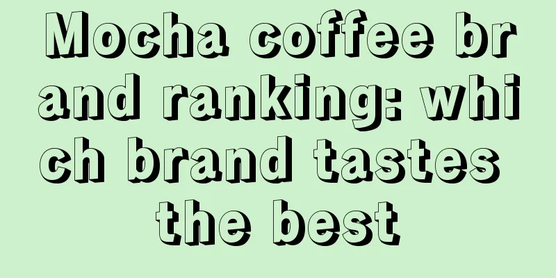 Mocha coffee brand ranking: which brand tastes the best