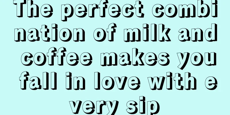 The perfect combination of milk and coffee makes you fall in love with every sip