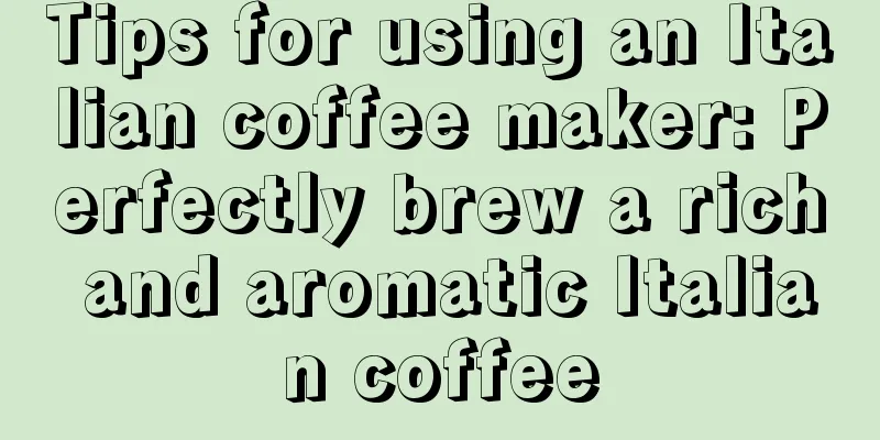 Tips for using an Italian coffee maker: Perfectly brew a rich and aromatic Italian coffee