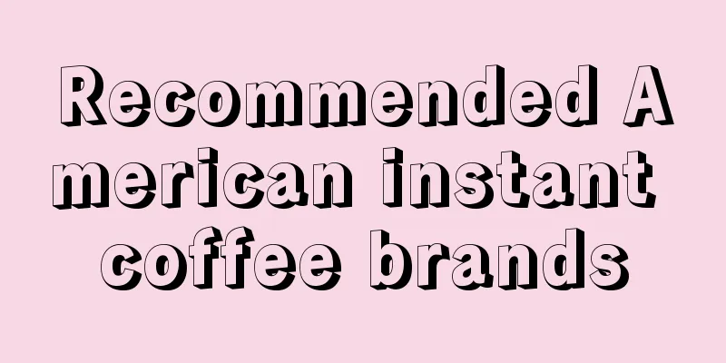 Recommended American instant coffee brands