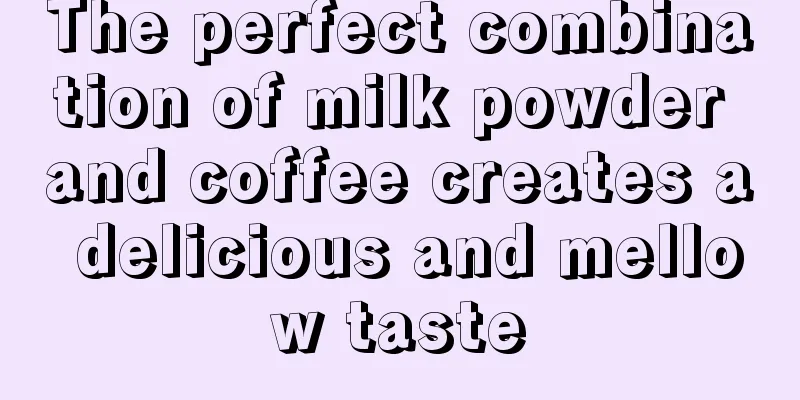 The perfect combination of milk powder and coffee creates a delicious and mellow taste