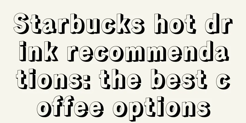 Starbucks hot drink recommendations: the best coffee options