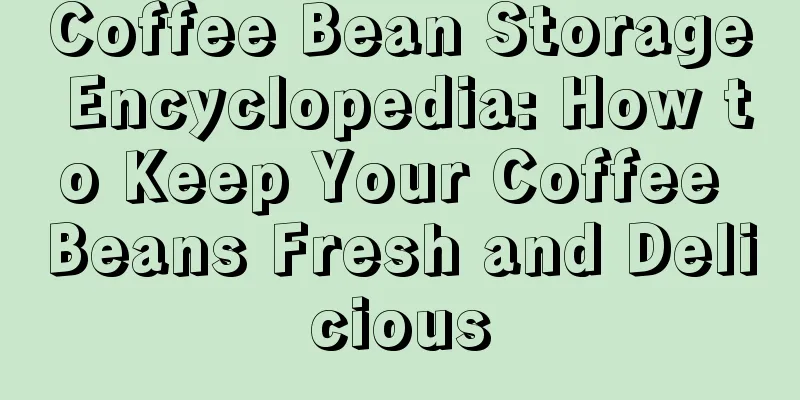 Coffee Bean Storage Encyclopedia: How to Keep Your Coffee Beans Fresh and Delicious