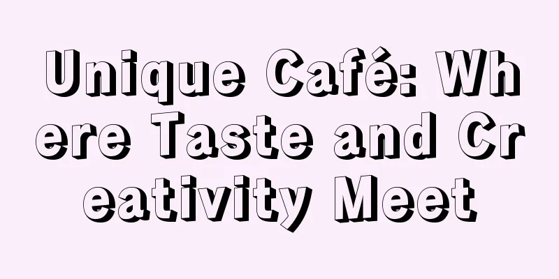 Unique Café: Where Taste and Creativity Meet