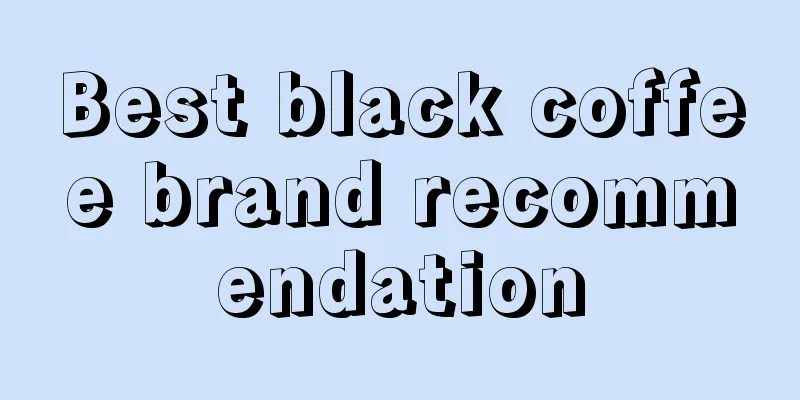 Best black coffee brand recommendation