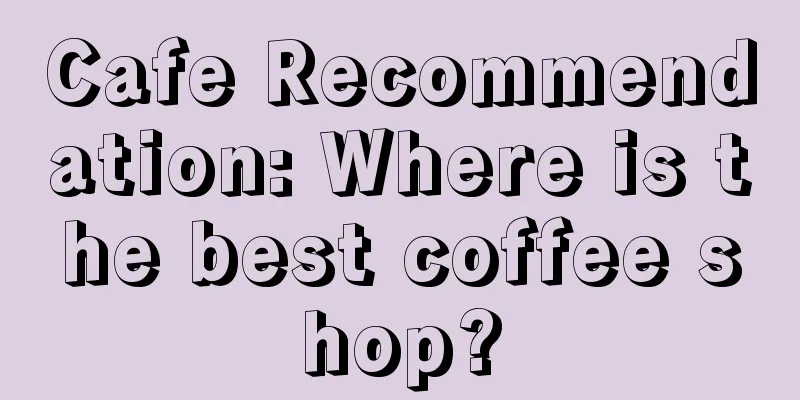 Cafe Recommendation: Where is the best coffee shop?