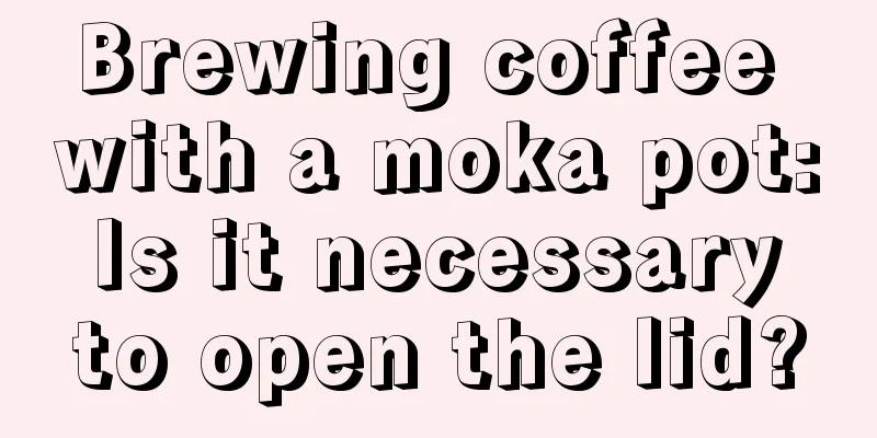 Brewing coffee with a moka pot: Is it necessary to open the lid?