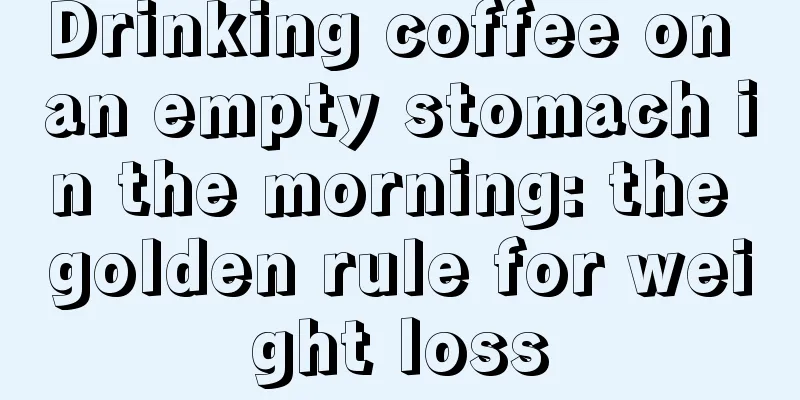 Drinking coffee on an empty stomach in the morning: the golden rule for weight loss