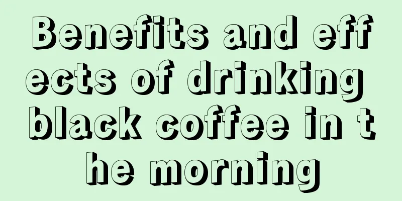 Benefits and effects of drinking black coffee in the morning