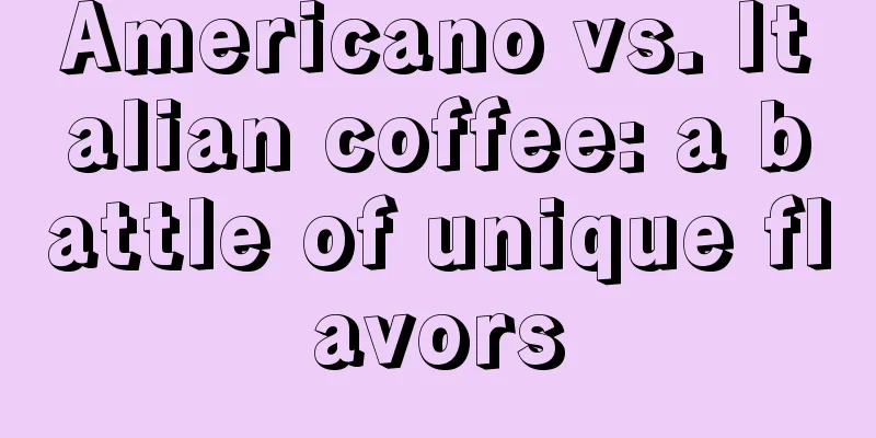 Americano vs. Italian coffee: a battle of unique flavors