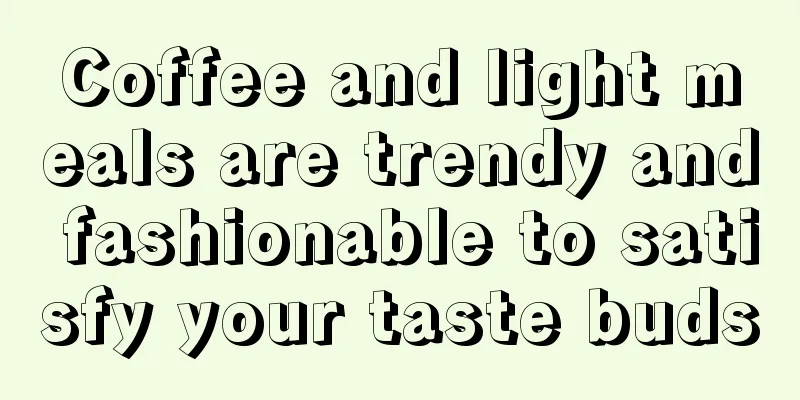 Coffee and light meals are trendy and fashionable to satisfy your taste buds