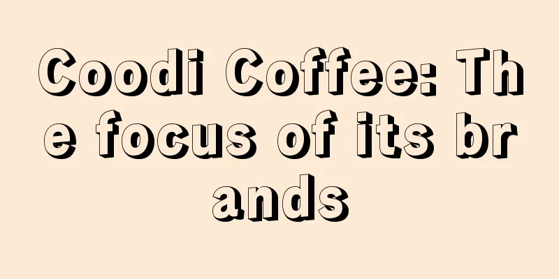 Coodi Coffee: The focus of its brands