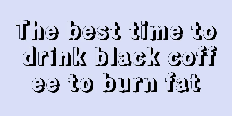 The best time to drink black coffee to burn fat