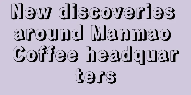 New discoveries around Manmao Coffee headquarters