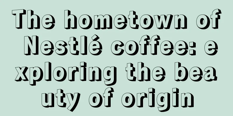 The hometown of Nestlé coffee: exploring the beauty of origin