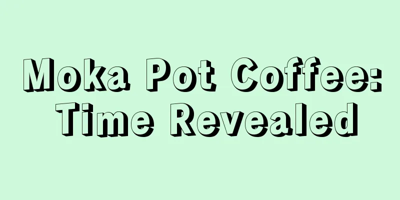 Moka Pot Coffee: Time Revealed