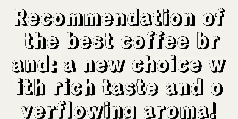 Recommendation of the best coffee brand: a new choice with rich taste and overflowing aroma!