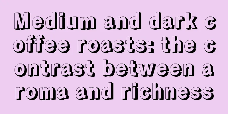 Medium and dark coffee roasts: the contrast between aroma and richness