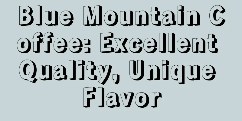 Blue Mountain Coffee: Excellent Quality, Unique Flavor